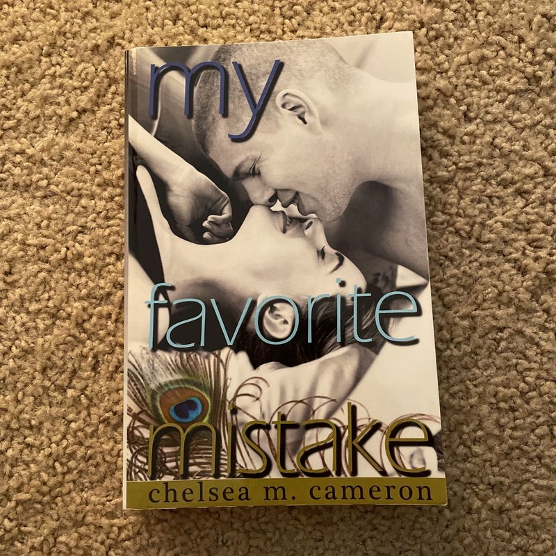 My Favorite Mistake (original cover signed by the author)