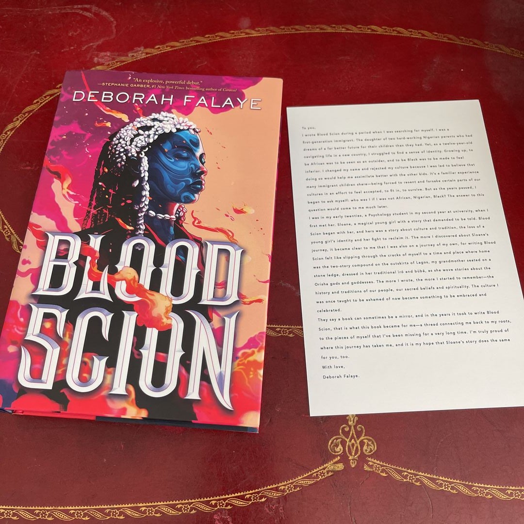Fairyloot Exclusive Blood Scion