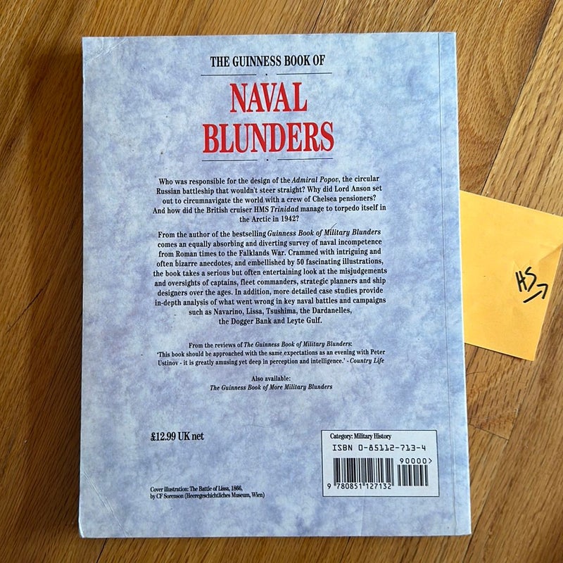 The Guinness Book of Naval Blunders