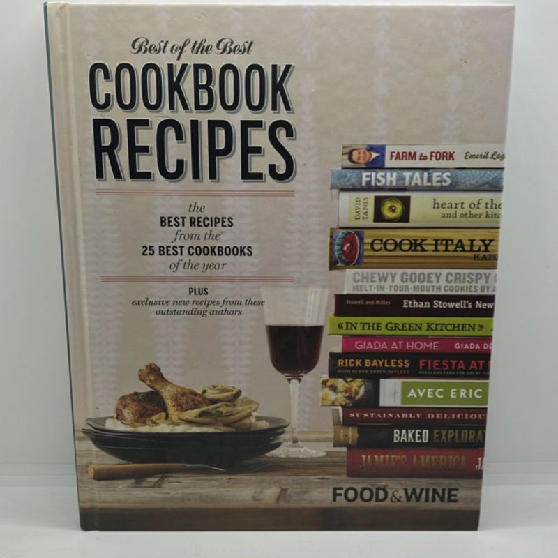 Food and Wine Best of the Best Cookbook Recipes