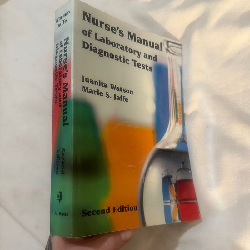 Nurse's Manual of Laboratory and Diagnostic Texts