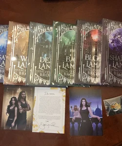 Savage Lands 1 - 6 *SIGNED ARCANE SOCIETY SPECIAL EDITIONS (INCLUDING ART & PIN)*