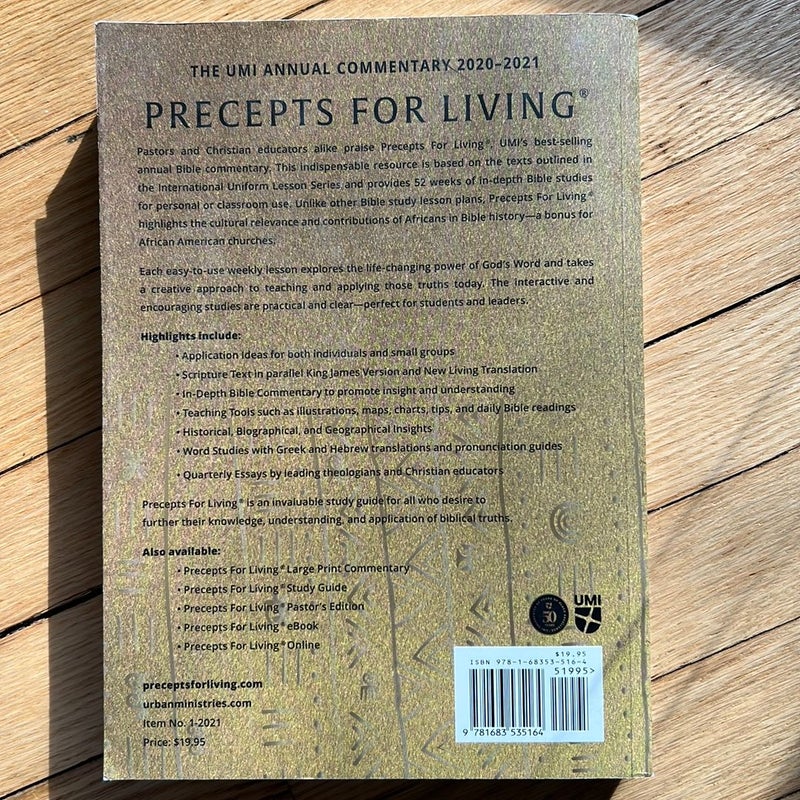 Precepts For Living