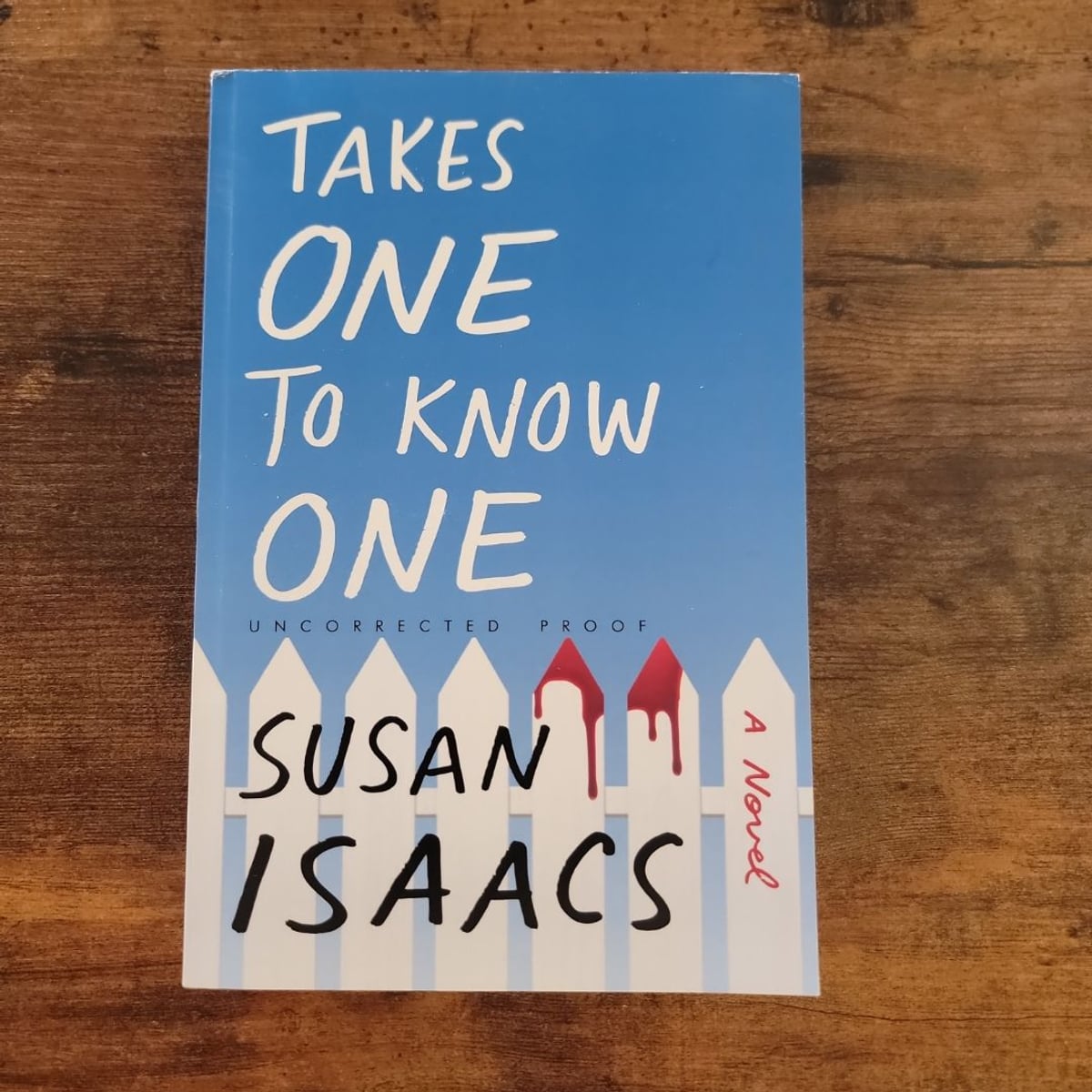 Takes One to Know One (2019 ARC) by Susan Isaacs, Paperback | Pangobooks