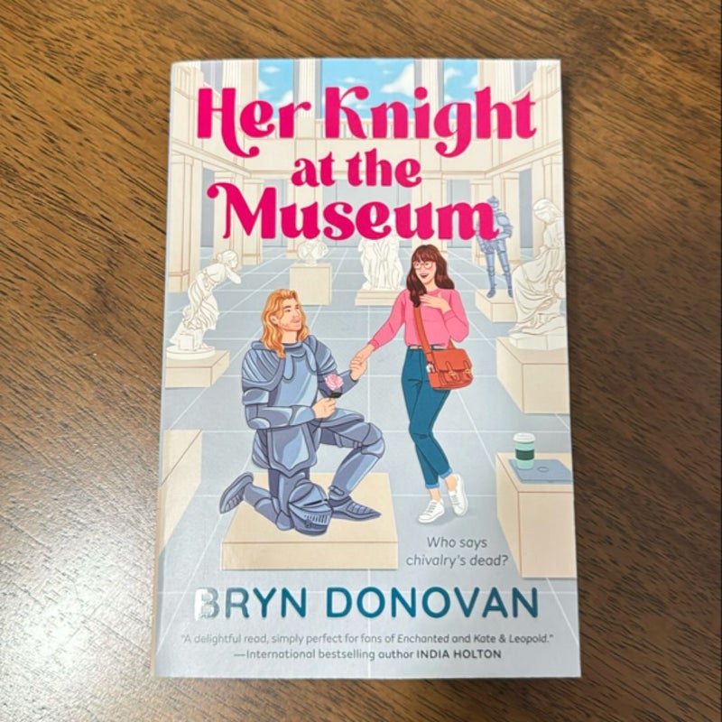 Her Knight at the Museum