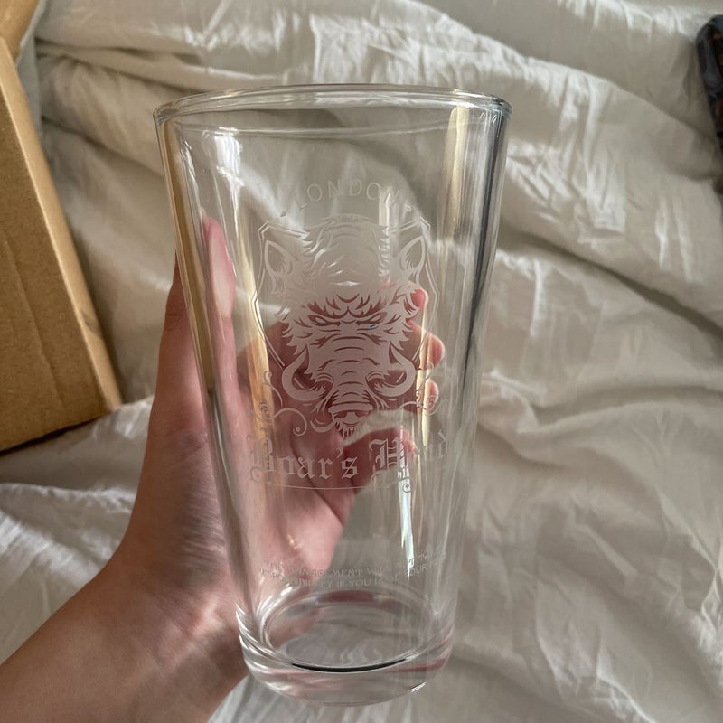 Litjoy To Bee Read Shakespeare Boar’s Head Pub Glass