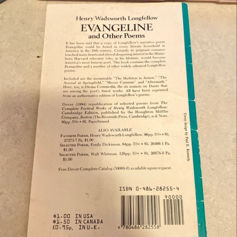 Evangeline and Other Poems