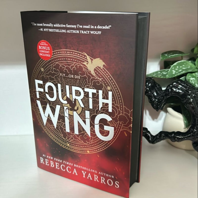 Fourth Wing First Edition Full Set 