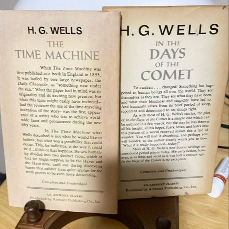 The Time Machine & In the Days of the Comet