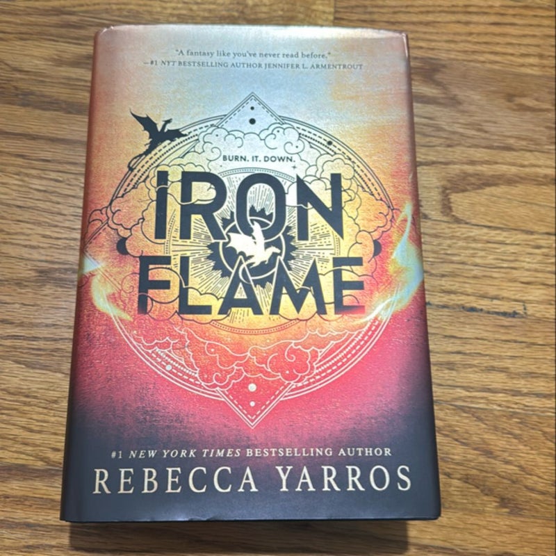 Iron Flame - 1st printing 