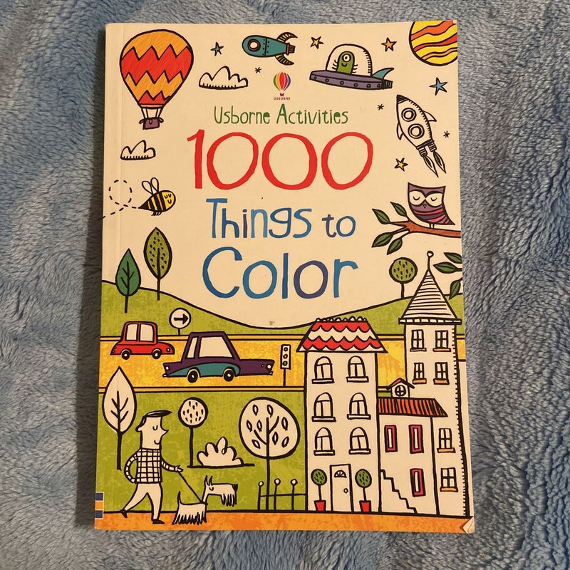 The Usborne Color by Numbers Book