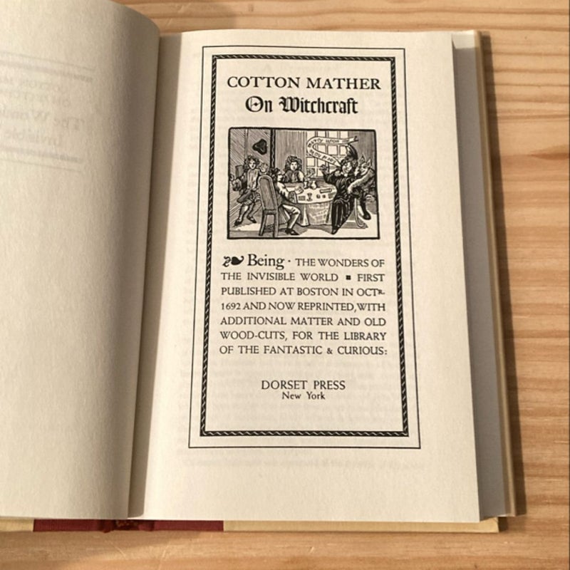 Cotton Mather on Witchcraft