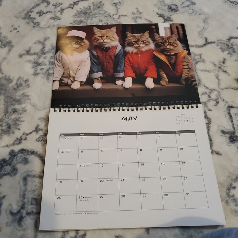 2025 Cat Calendar