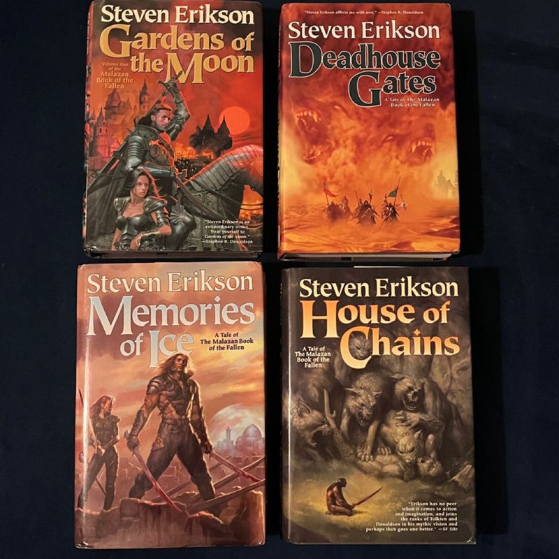 Malazan Book of the Fallen Hardcover BCE Set