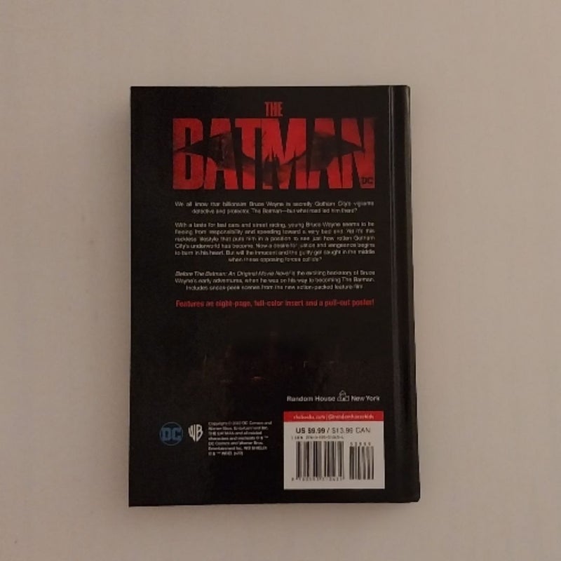 Before the Batman: an Original Movie Novel (the Batman Movie)