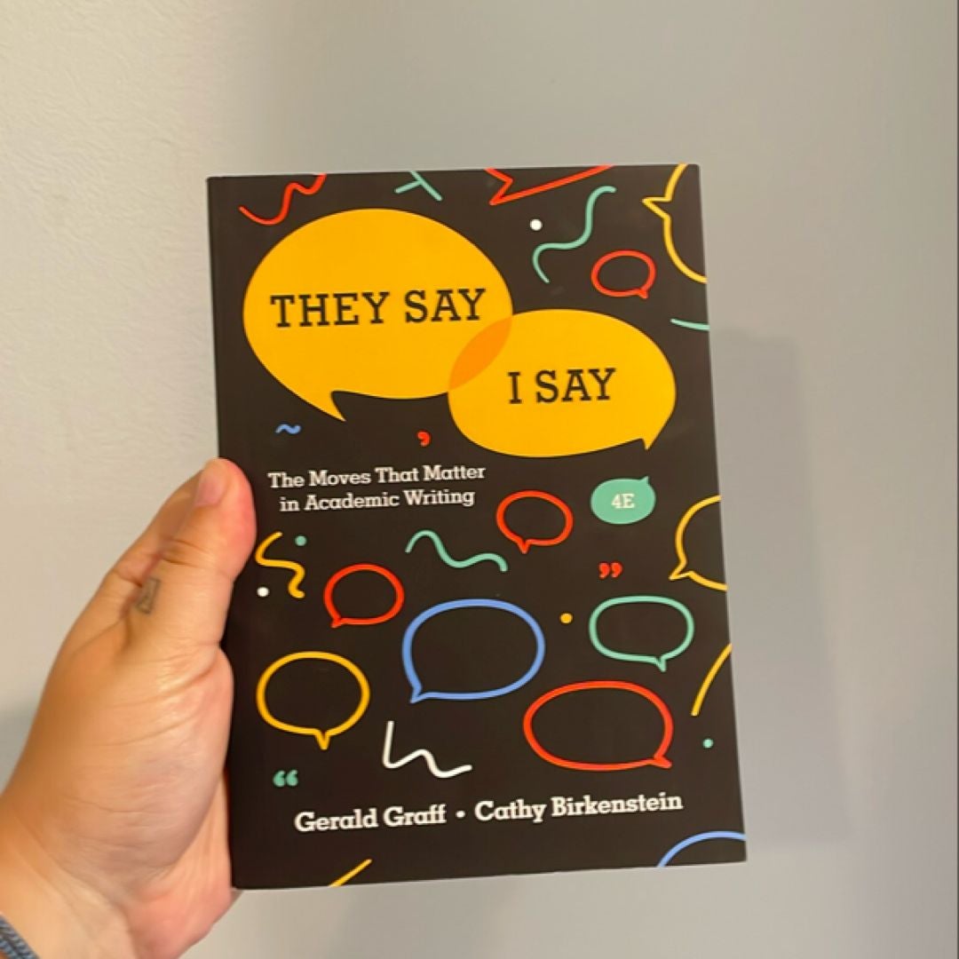 They Say / I Say