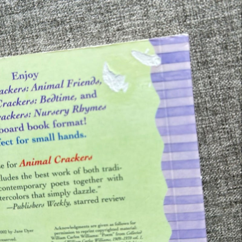 Animal Crackers (board book)