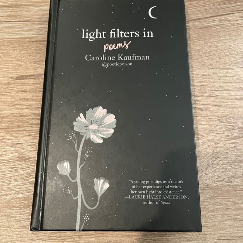 Light Filters in: Poems