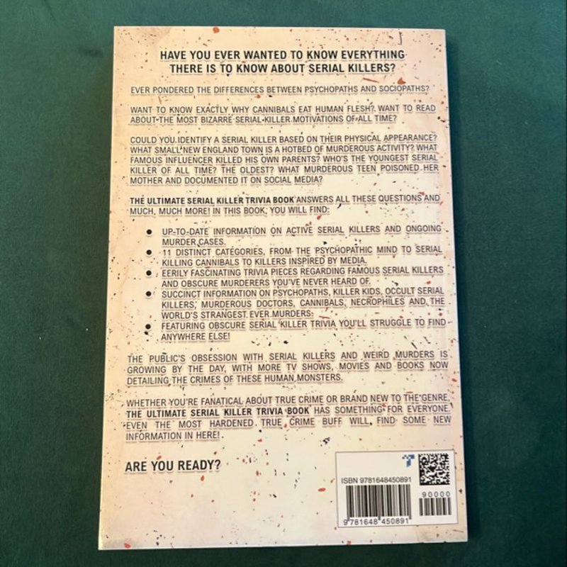 The Ultimate Serial Killer Trivia Book