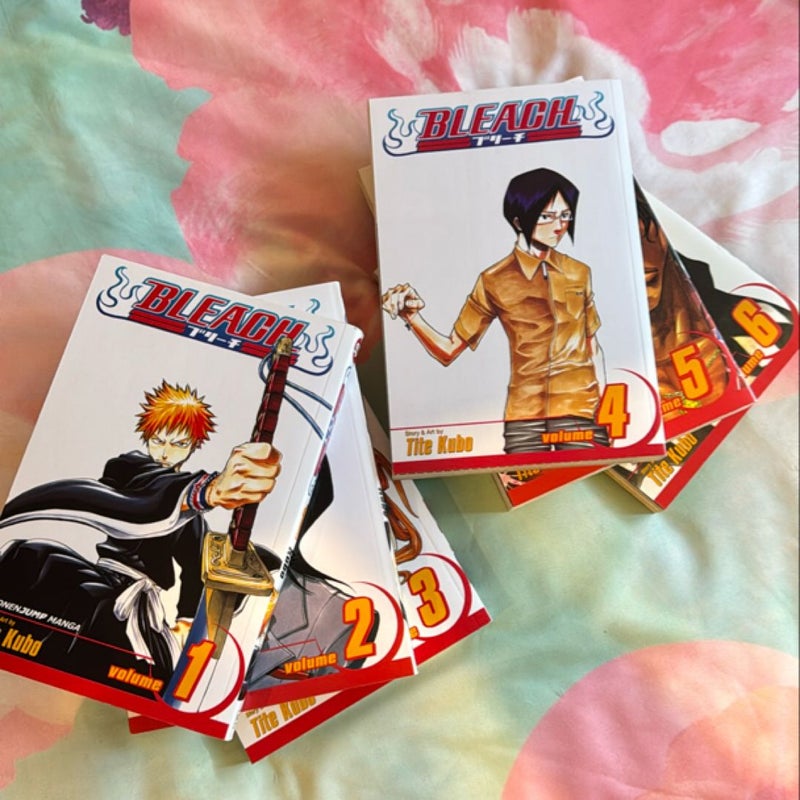 Bleach Manga English #1-6