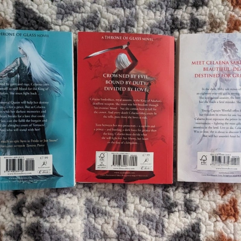 Throne of Glass OOP UK edition 