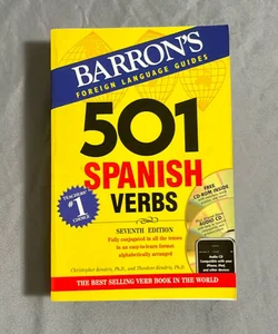 501 Spanish Verbs with CD-ROM and Audio CD