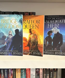 The Bridge Kingdom, The Traitor Queen, The Inadequate Heir (Out of Print Covers)