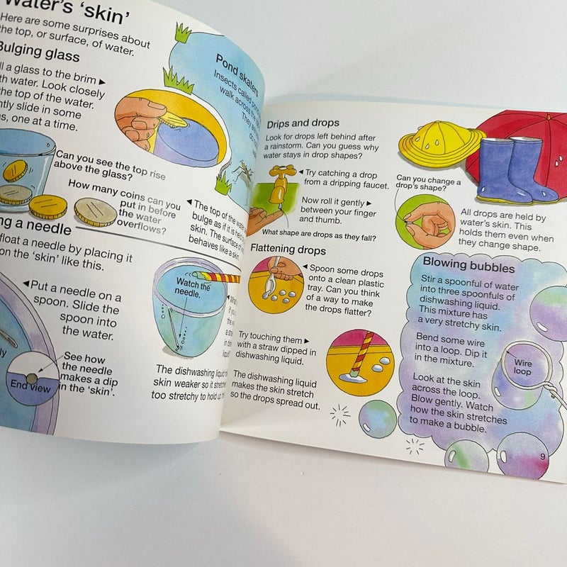 Usborne Science Activities, Science with Water