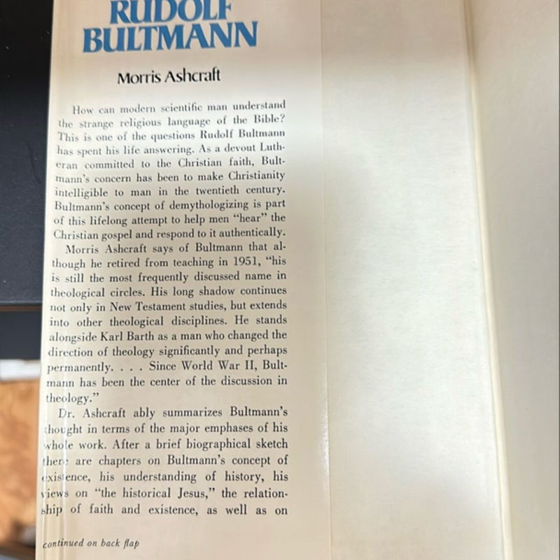 Rudolf Bultmann