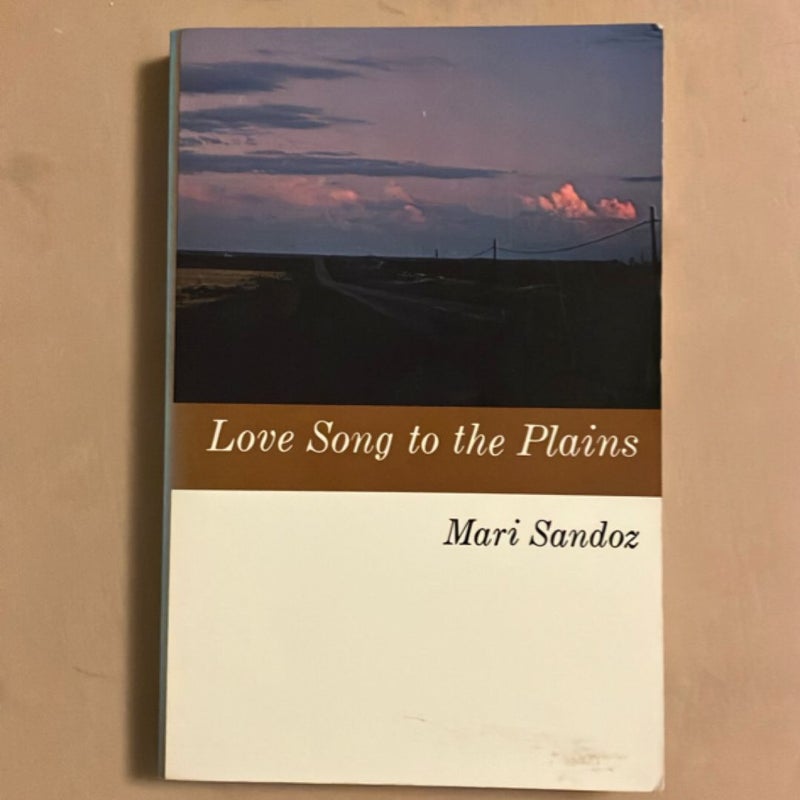 Love Song to the Plains