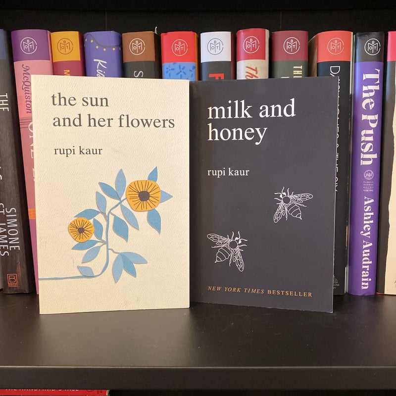 The sun and her flowers AND milk and honey bundle