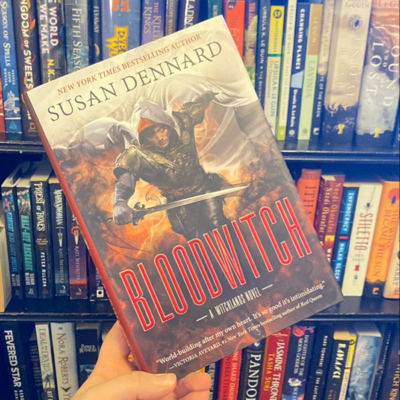 Bloodwitch - signed bookplate and poster