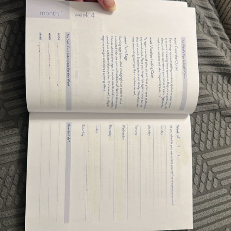 The Self-Care Planner