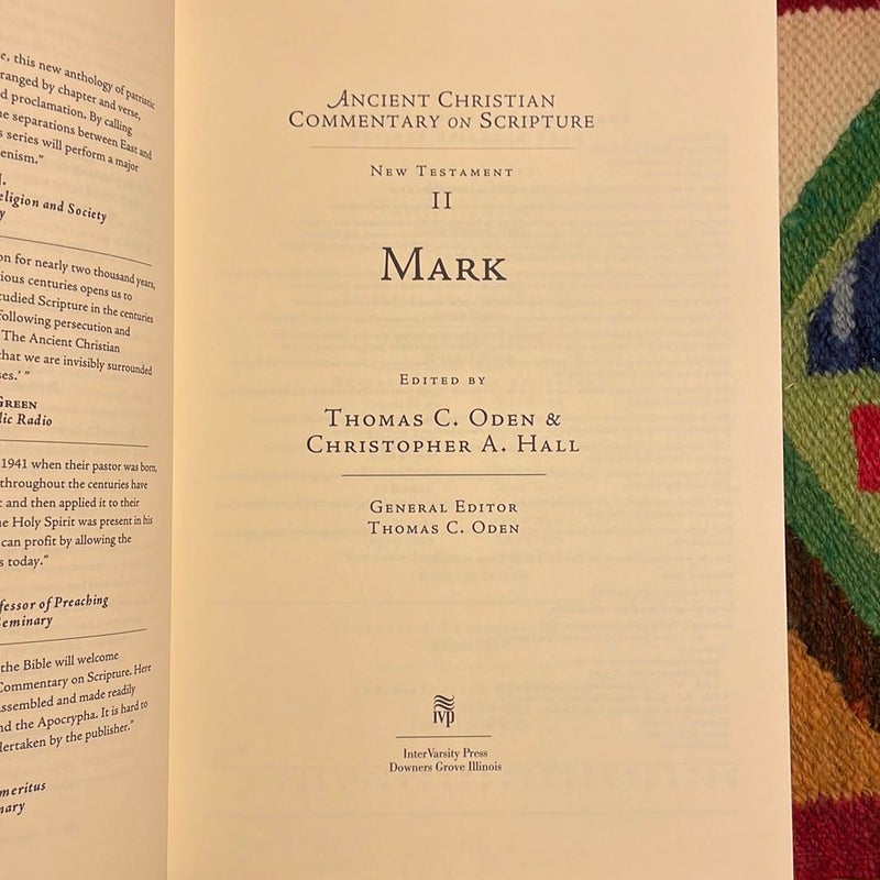Ancient Christian Commentary on Scripture: Mark