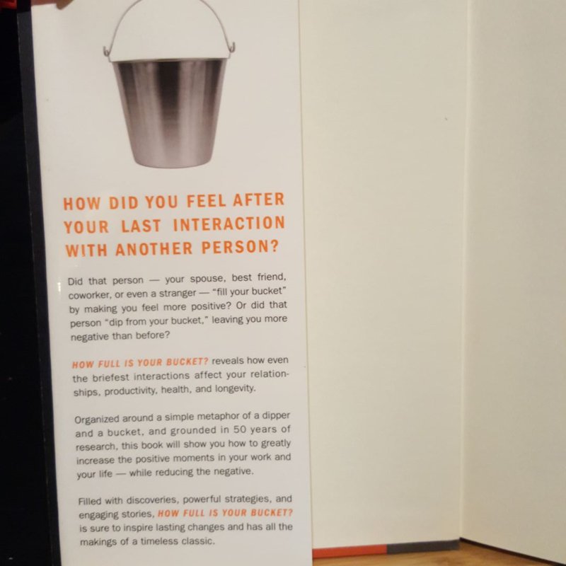 How Full Is Your Bucket? Expanded Anniversary Edition by Tom Rath, Don ...