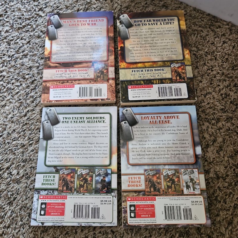 Dog Tags, Volumes 1, 2, 3, 4 (PB348)
