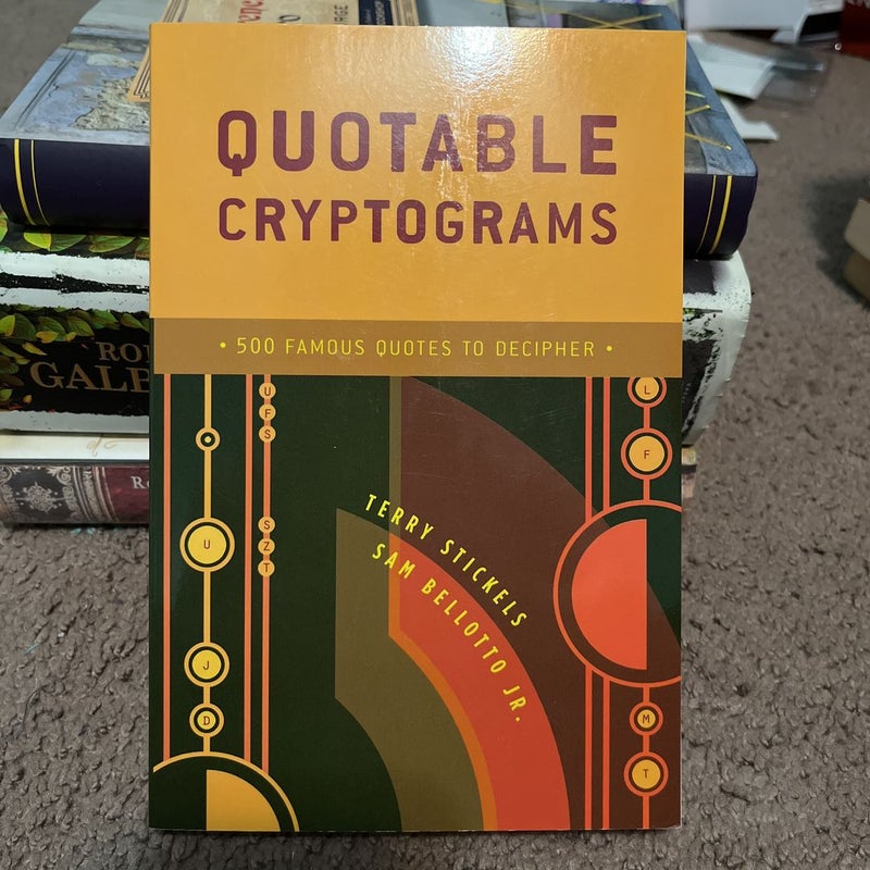 Quotable Cryptograms