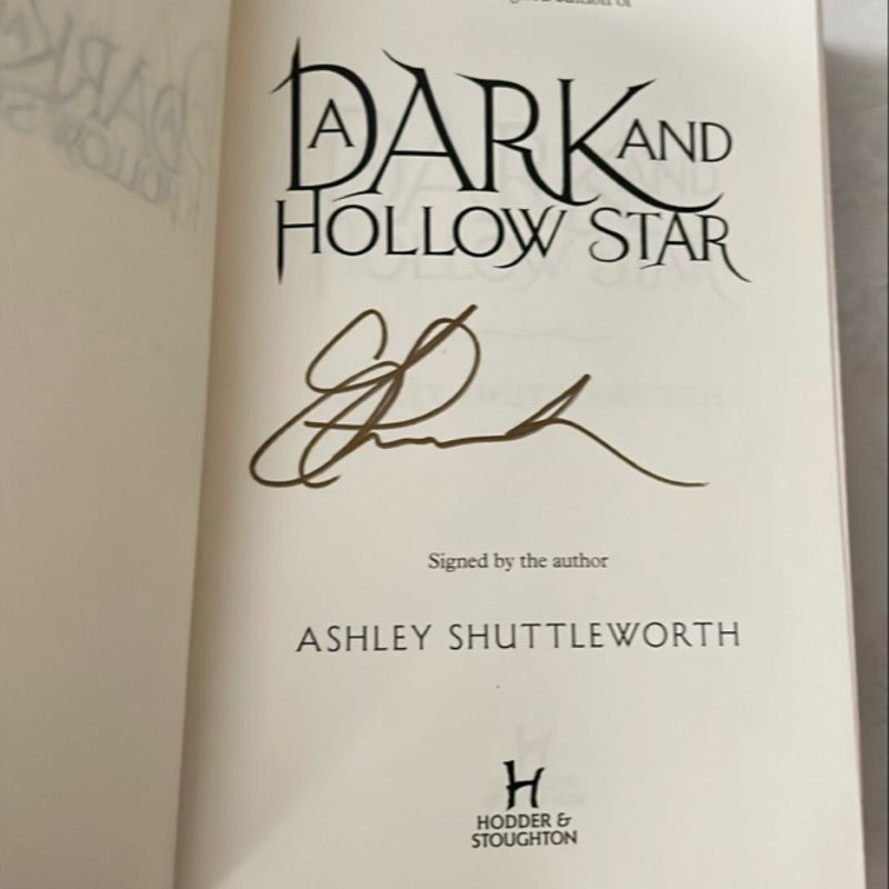 A Dark and Hollow Star