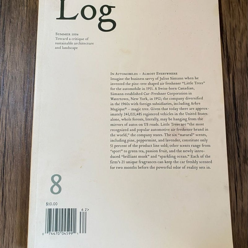 Log Vol. 8, Summer 2006