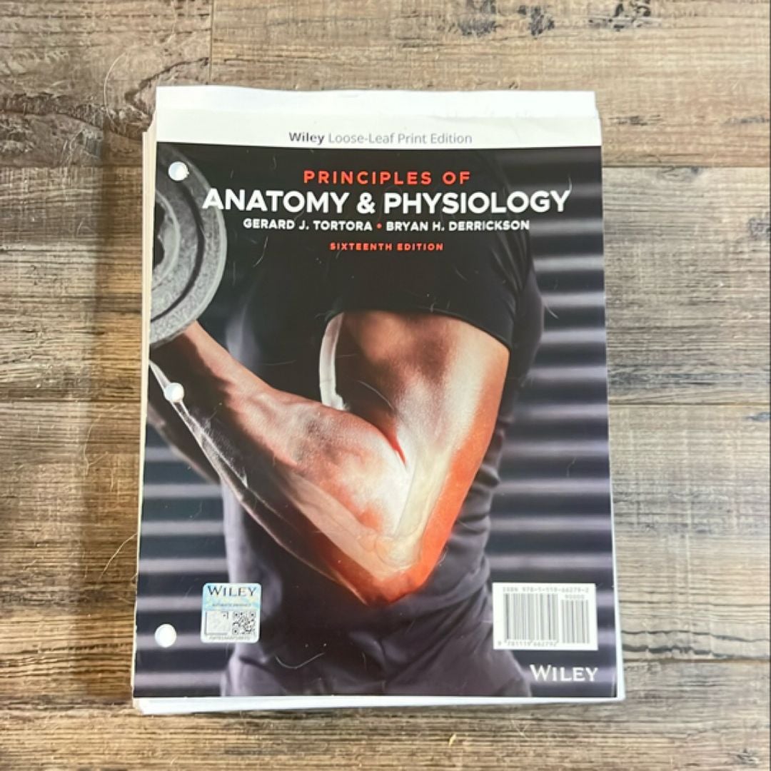 Principles of Anatomy and Physiology