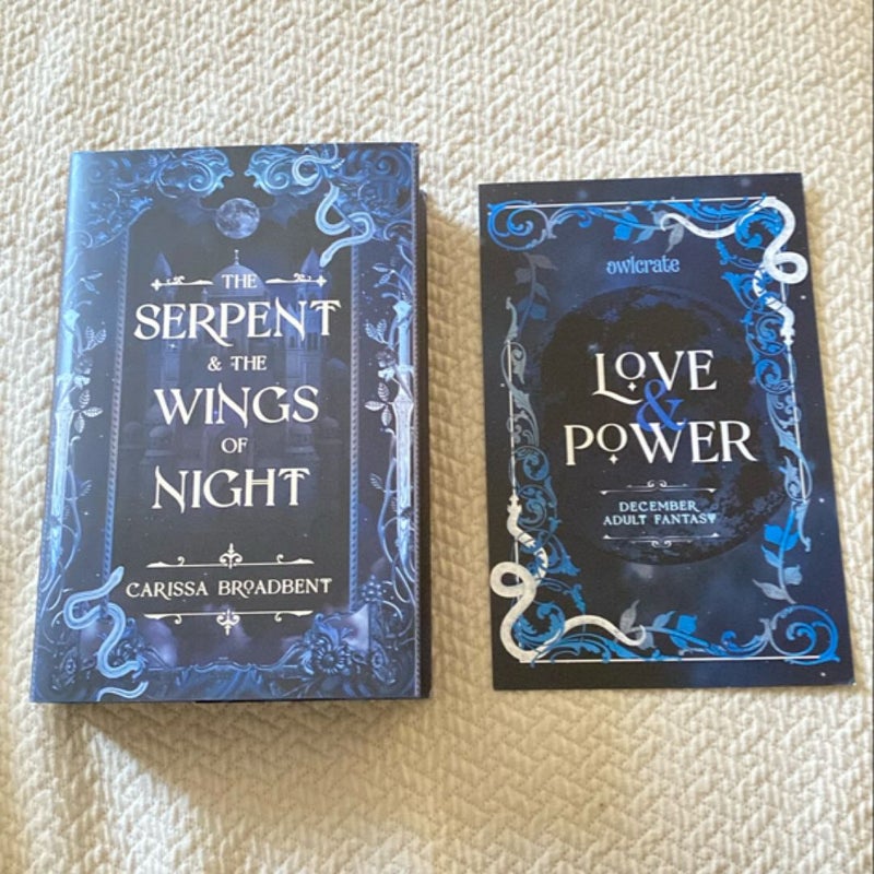 The Serpent and the Wings of Night (owlcrate)