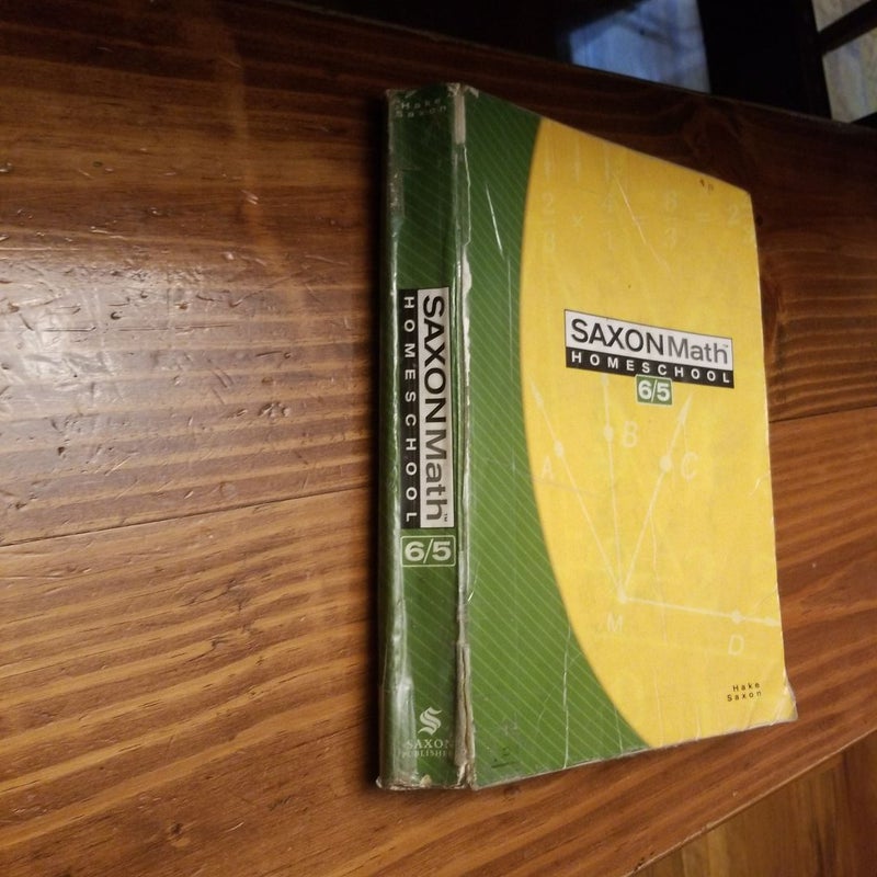 Saxon Math 6/5 Homeschool