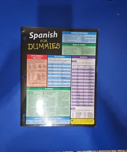 Spanish for Dummies, Deluxe Cheat Sheet