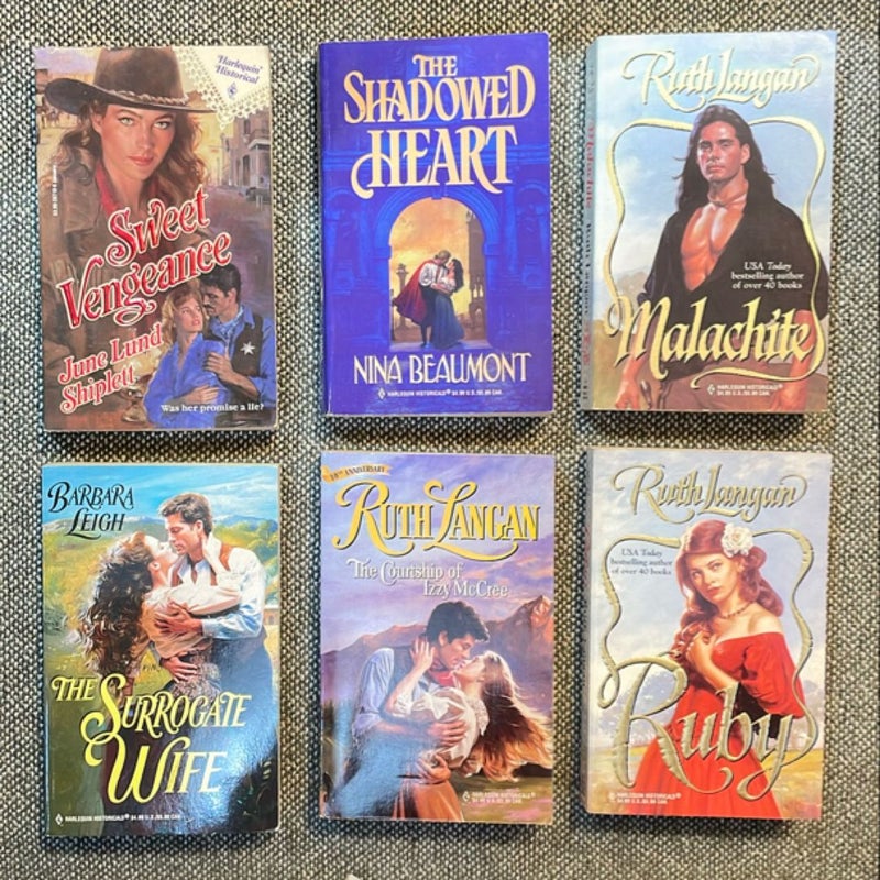 Harlequin Historical//16 Vintage 90s