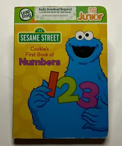 LeapFrog Junior Book —Sesame Street Cookies first  book of Numbers 1-2-3