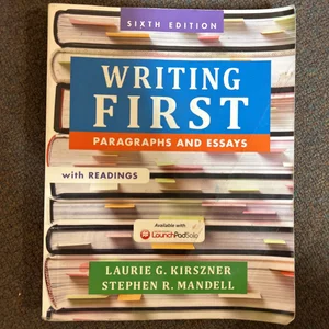 Writing First with Readings