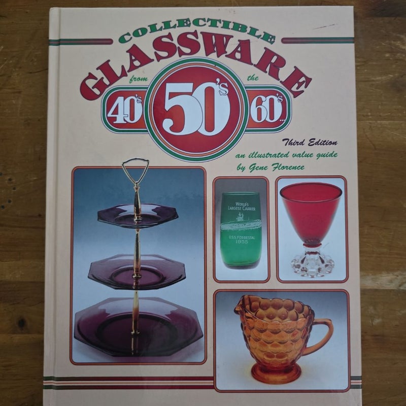 Collectible Glassware from the 40s, 50s and 60s