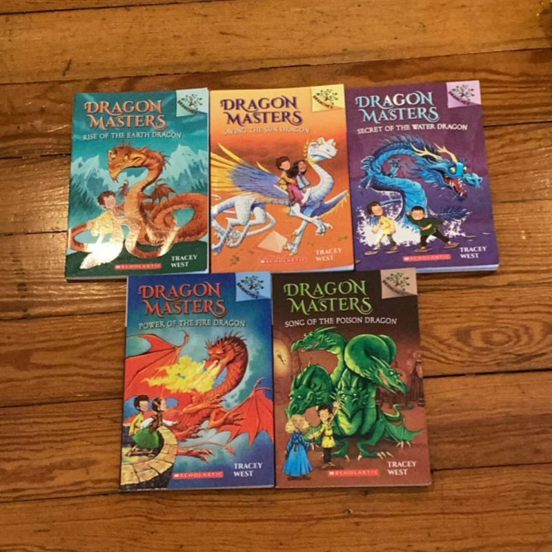Dragon Masters set of five books: #1 – 5