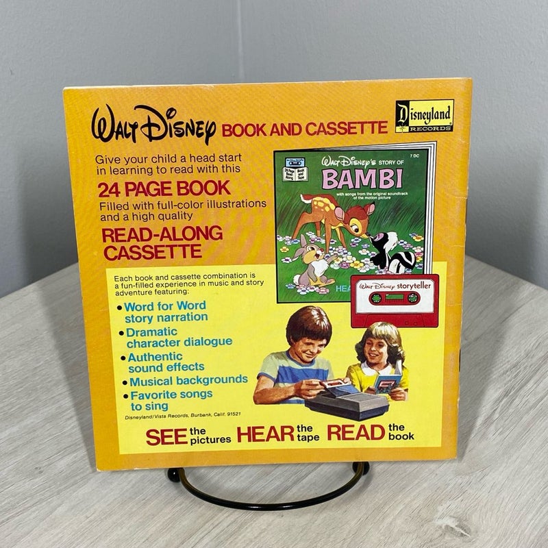 Vtg Brer Rabbit and the Tar Baby Walt Disney Storybook Read A Long *NO CASSETTE*
