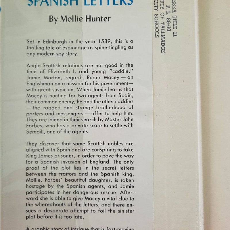 The Spanish Letters HC, 1964